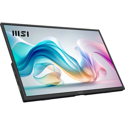 MSI PRO MP165 E6 - 15.6" FHD IPS HDMI USB-C hordozható monitor, fekete