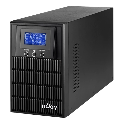 NJOY Szünetmentes ATEN PRO 1000, 1000VA, 900W, Online, LCD display