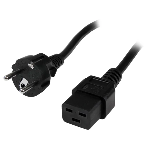 2M AC POWER CORD SCHUKO TO C19 .