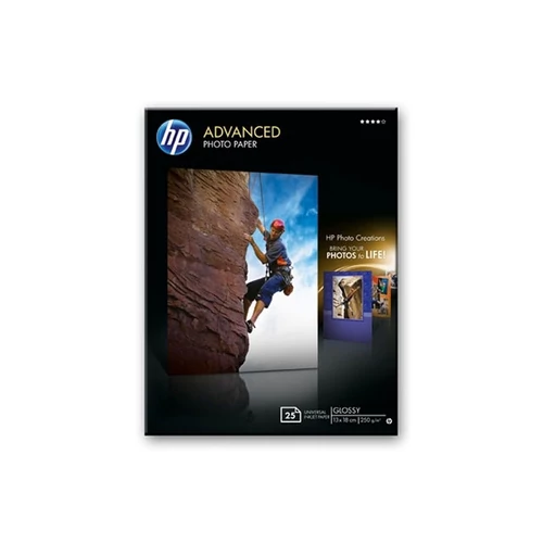 HP Fotópapír ADVANCED GLOSSY PHOTO PAPER 13X18 / 25, 250g / m2 BORDERLESS