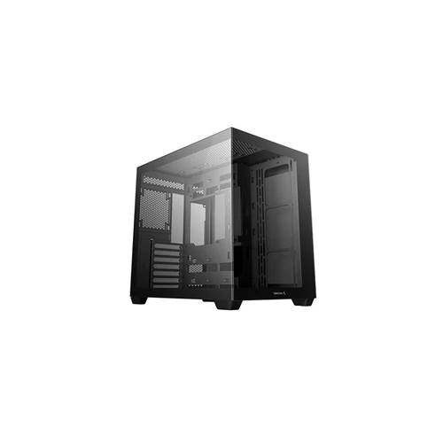 DEEPCOOL Ház ATX CG530 Tápegység nélkül, Fekete Üvegfalú DEEPCOOL