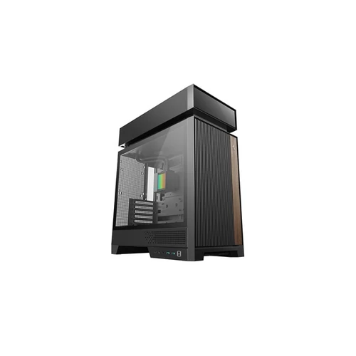 DEEPCOOL Ház ATX CL6600, Vízhűtéssel, Tápegység nélkül, Fekete, Üvegfalú DEEPCOOL