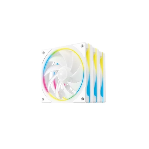 DEEPCOOL Rendszerhűtő Ventilátor FL12 SE WH 3IN1 ARGB, 12cm, (3 darab / csomag) DEEPCOOL