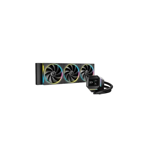 DEEPCOOL CPU Vízhűtés LM360 ARGB, LCD kijelző, Univerzális DEEPCOOL