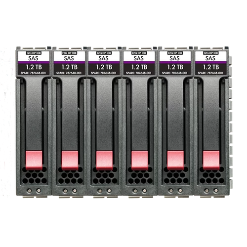 HPE MSA 72TB SAS 7.2K LFF M2 6pk HDD Bundle HP