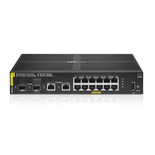 HPE Aruba 6000 12G CL4 2SFP 139W Swch EU en HP