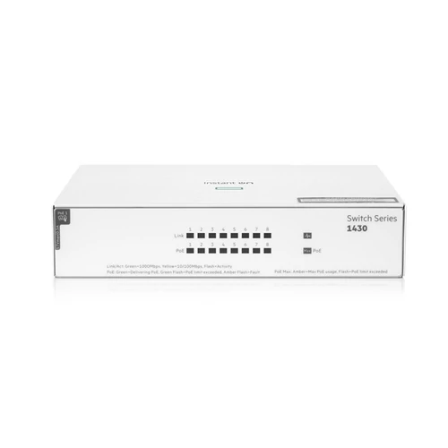 HPE Networking Instant On Switch 8p Gigabit CL4 PoE 64W 1430 HP