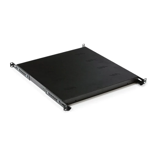 KELINE Perforált polc 1U 750mm mély 19", teherbírás: 80kg KELine