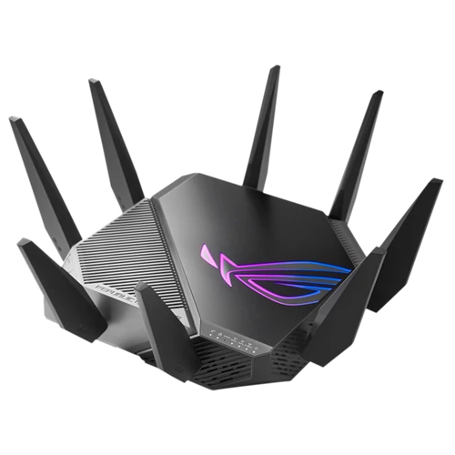 ASUS Wireless Router Tri Band AX11000 1xWAN(1Gbps) + 1xWAN / LAN(2.5Gbps) + 4xLAN(1Gbps), ROG RAPTURE GT-AXE11000