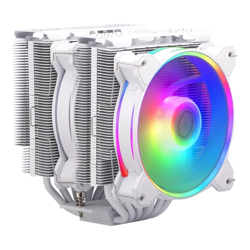 COOLER MASTER CPU hűtő HYPER 622 HALO WHITE EDITION, LGA1700 támogatással, fehér Cooler Master