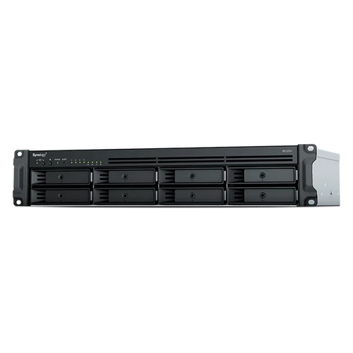 SYNOLOGY NAS 8 Fiókos RS1221RP+ AMD Ryzen V1500B 4x2,2GHz, 4GB DDR4 , 4x1GbE, 3x3.2USB