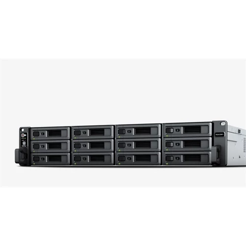 SYNOLOGY NAS 12 fiókos RS2423+ AMD Ryzen V1780B 4x3,35GHz, 8GB DDR4, 2x1GbE, 1x10GbE Synology