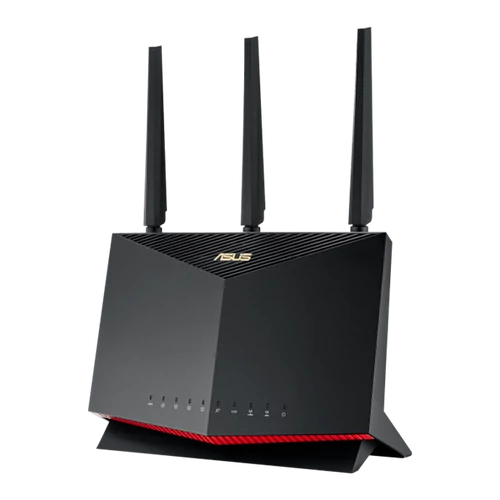 ASUS Wireless Router Dual Band AX5700 1xWAN(1000Mbps) + 1xWAN / LAN(2.5Gbs) + 4xLAN(1000Mbps) + 2xUSB, RT-AX86U PRO