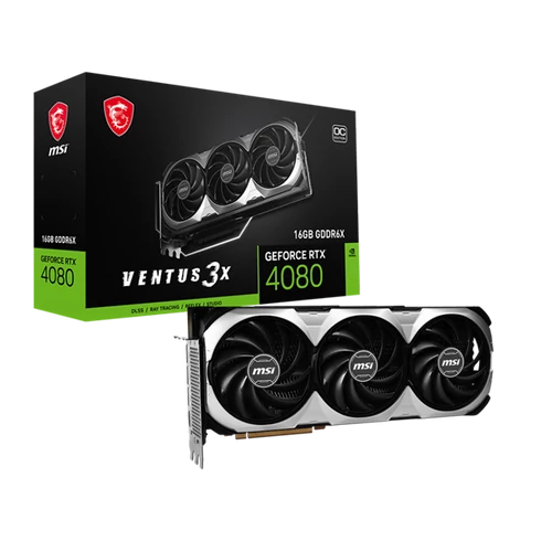 MSI Videokártya PCI-Ex16x nVIDIA RTX 4080 VENTUS 3X OC 16GB DDR6X MSI