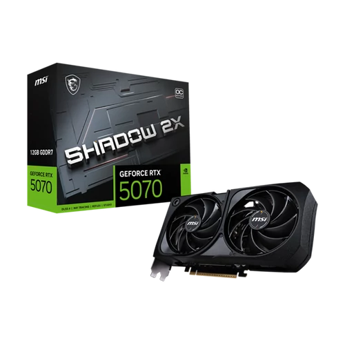 MSI Videokártya PCI-Ex16x nVIDIA RTX 5070 SHADOW 3X 12GB DDR7 OC BULK MSI PCC