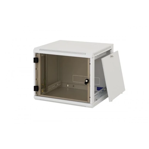 KELINE Faliszekrény 9U 600x595mm mély 19" Mély levehető és zárható oldalfalakkal KELine