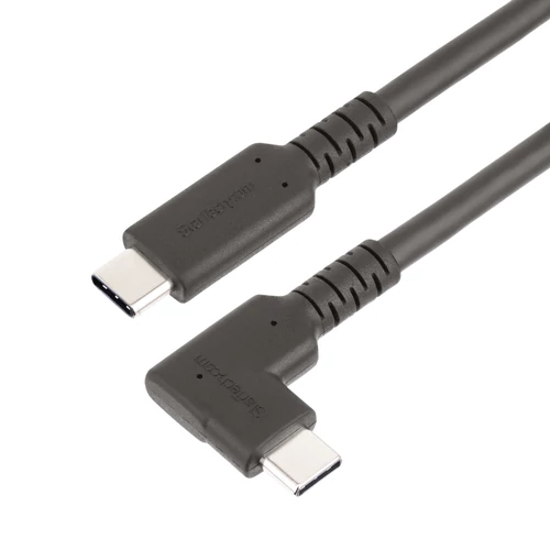 RUGGED RIGHT ANGLE USB-C CABLE USB C TO C CABLE - 90 DEGREES