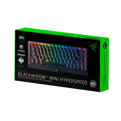 Razer BlackWidow V3 Mini HyperSpeed (Green Switch) - US Layout