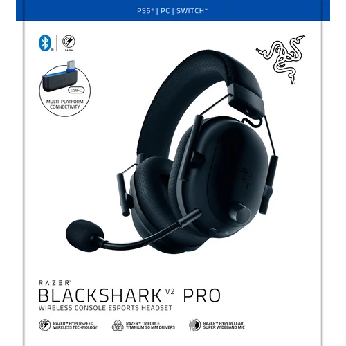 Razer BlackShark V2 X for PlayStation - Black