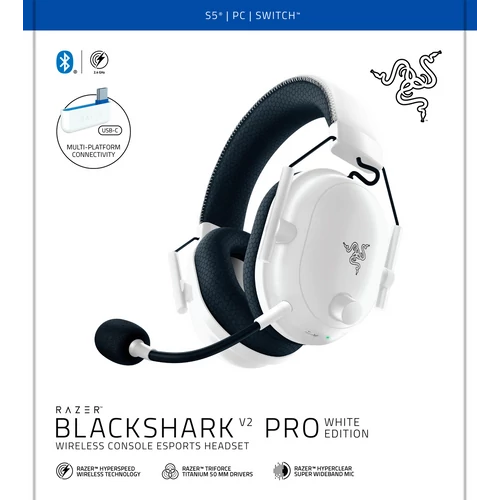 Razer BlackShark V2 Pro for PlayStation - White