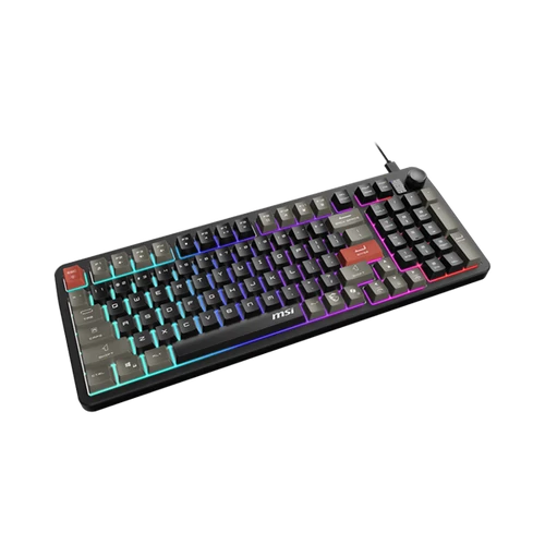 MSI ACCY FORGE GK110 Gaming membrane Keyboard, HUN MSI DT