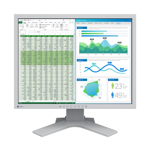 EIZO 21" S2134-GY "S" monitor, szürke