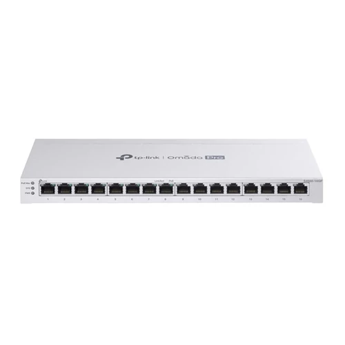 TP-LINK Switch 16x1000Mbps(8xPOE + ) Layer2 Rackes Omada Pro, S4500-16GP TP-Link