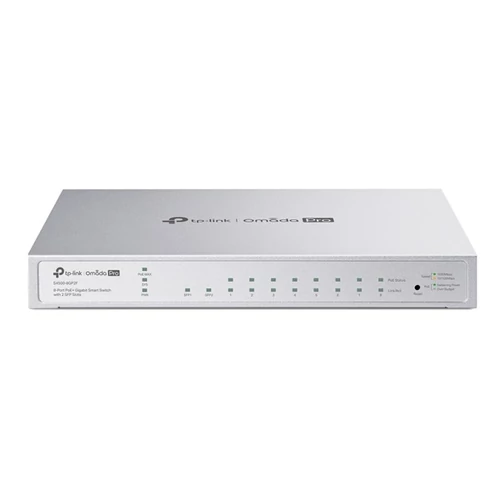 TP-LINK Switch 8x1000Mbps + 2xGigabit SFP Layer2 Rackes Omada Pro, S4500-8GP2F TP-Link
