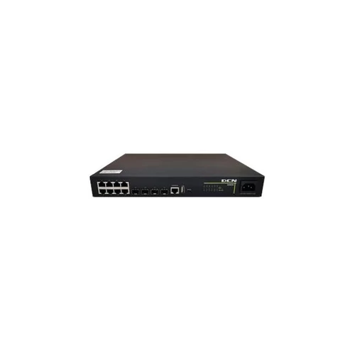 DCN Switch L2 POE 8x 10 / 100 / 1000Base-T with PoE + (125W) RJ45 + 4x 1 / 10GBase-X SFP + , S4600-12X-P-SI DCN