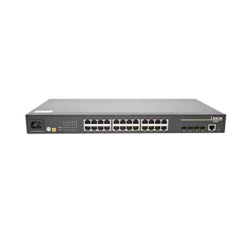 DCN Switch L2 24x 10 / 100 / 1000Base-T RJ45 + 4x 100 / 1000Base-X SFP, S4600-28P-SI DCN