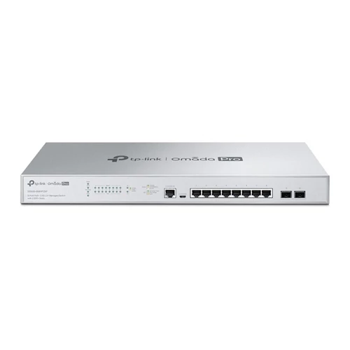 TP-LINK Switch 8x2.5Gbps(POE + ) + 2x10Gbps SFP+ Layer2+ Rackes Omada Pro, S5500-8MHP2XF TP-Link