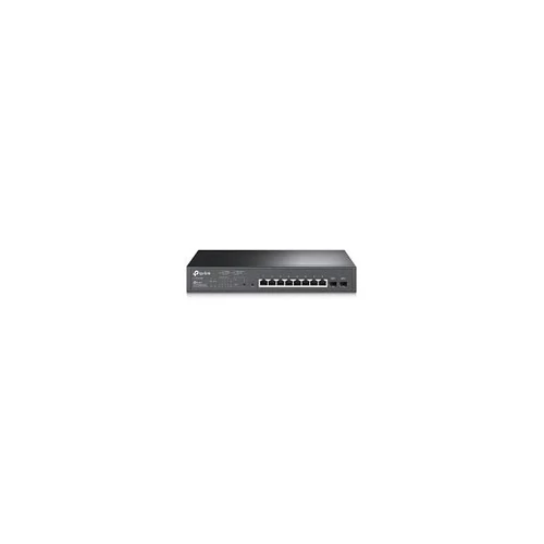 TP-LINK Switch 8x1000Mbps (8xPOE + ) + 2xSFP, Menedzselhető, SG2210MP TP-Link