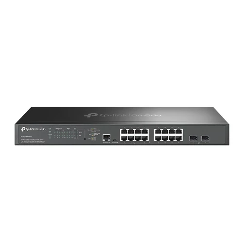 TP-Link SG3218XP-M2 Omada 16-Port 2.5G and 2-Port 10GE SFP+ L2+ Managed Switch with 8-Port PoE+