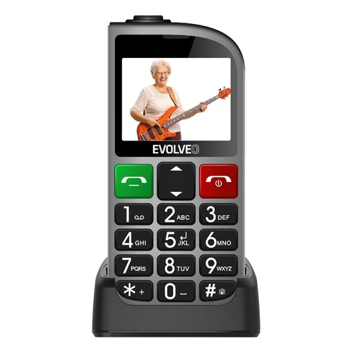 Evolveo easyphone fl (ep801) silver