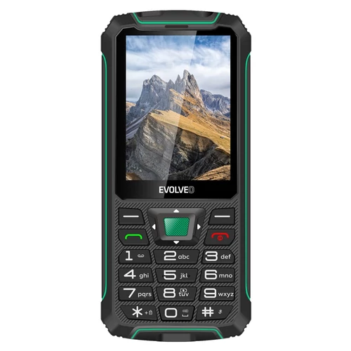 Evolveo strongphone w4  black / green