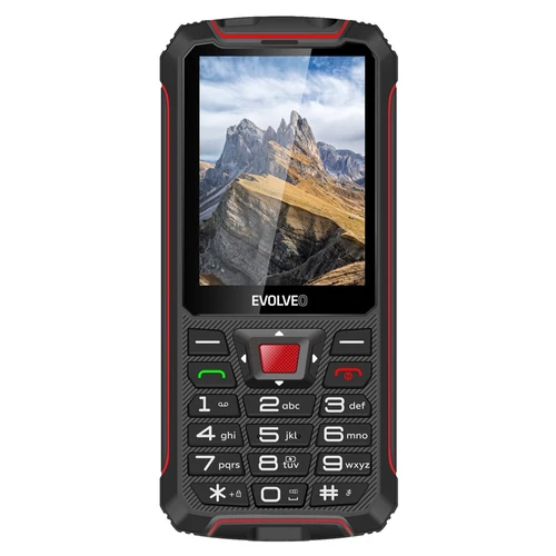 Evolveo strongphone w4  black / red