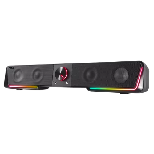 SPEEDLINK SL-830200-BK Gravity sztereó soundbar RGB megvilágítással - fekete SPEEDLINK