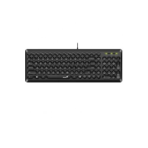 GENIUS Vezetékes Billentyűzet Slimstar Q200 USB HUN Fekete Genius