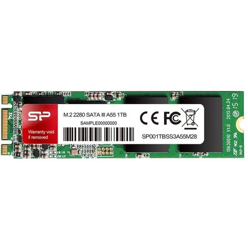 SILICON POWER SSD M.2 SATA 2280 1TB, Ace A55 Silicon Power