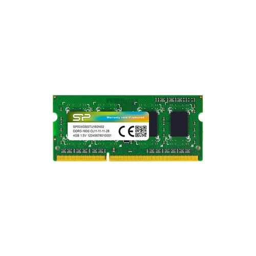 SILICON POWER NB Memória DDR3 4GB 1600Mhz CL11 SODIMM Silicon Power
