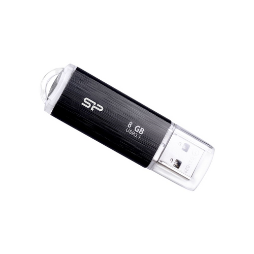 Silicon Power Blaze - B02 8GB USB 3.1 Pendrive Fekete USB 3.1 (SP008GBUF3B02V1K)