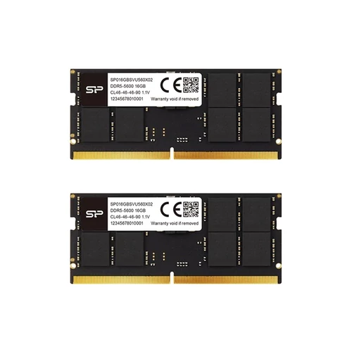 SILICON POWER NB Memória DDR5 32GB 5600Mhz SODIMM (Kit of 2) Silicon Power