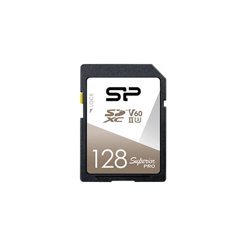 SILICON POWER Memóriakártya MicroSDXC 128GB CL10 UHS-2 U3 V60, Superior Pro 4K Silicon Power