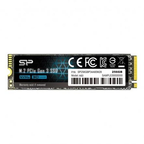 Silicon Power M.2 2280 PCIe SSD,A60,256GB,std