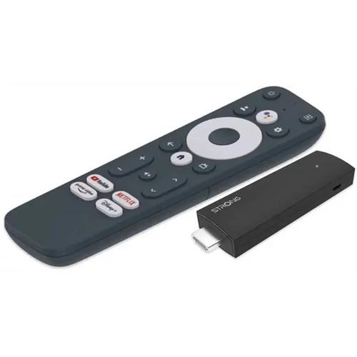 STRONG SRT41 Google TV Stick, 4K Ultra HD, távirányító, Streaming STRONG