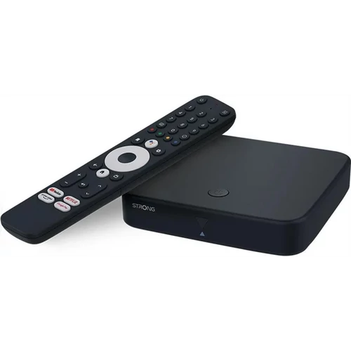 STRONG SRT420 Andorid TV Box, 4K, 2in1 Android és földfelszíni vevő, Googlecast STRONG
