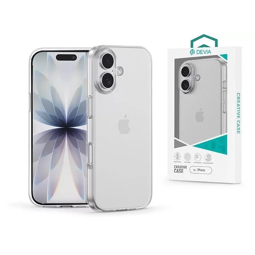 Devia Naked Series szilikon tok - Apple iPhone 17 - átlátszó DEVIA