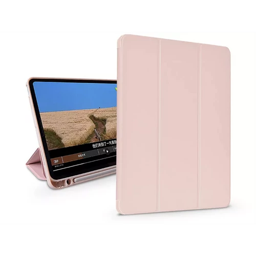 DEVIA APPLE IPAD AIR 4 / 5/IPAD PRO 11 TABLET TOK ON / OFF FUNKCIÓVAL, APPLE PENCIL TARTÓVAL, MÁGNESES TÖLTŐVEL - PINK DEVIA
