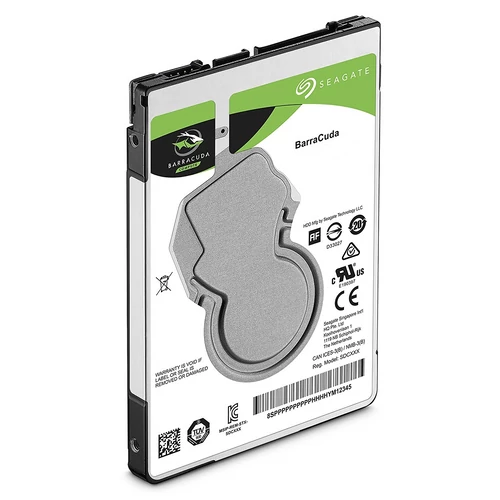 Seagate BarraCuda HDD, 2.5" 500GB, SATA3, 5400rpm 128MB