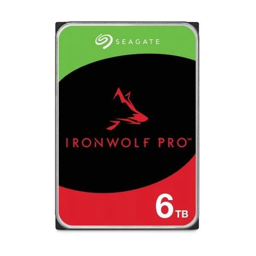 SEAGATE 3.5" HDD SATA-III 6TB 7200rpm 256MB Cache IronWolf PRO Seagate